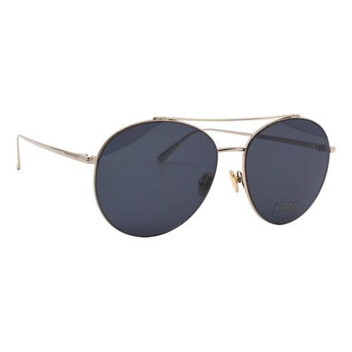 Pre-owned Tom Ford Aviator Sunglasses In Gold