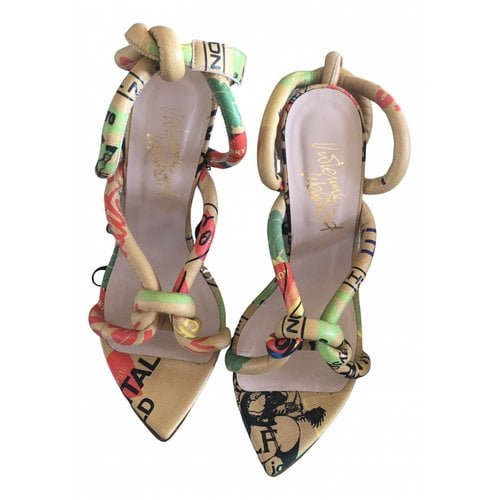 Pre-owned Vivienne Westwood Leather Sandal In Multicolour
