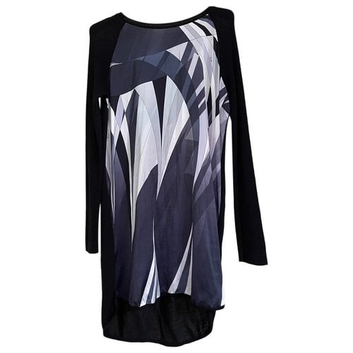 Pre-owned Emilio Pucci Silk Mid-length Dress In Black