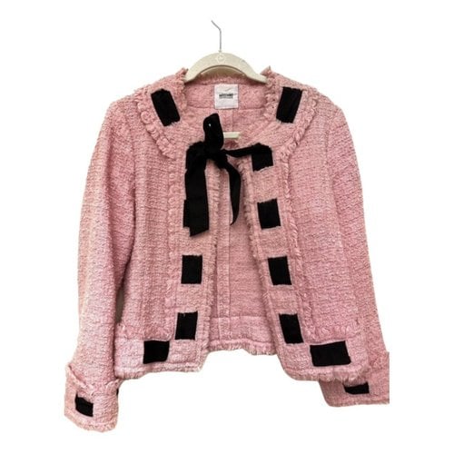 Pre-owned Moschino Cheap And Chic Wool Jacket In Pink