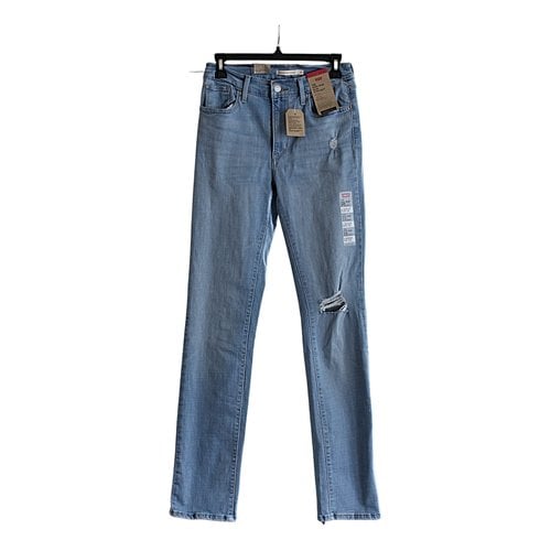 Pre-owned Levi's 724 Slim Jeans In Blue