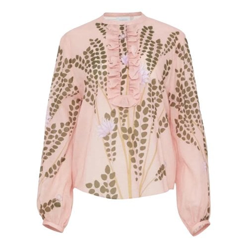 Pre-owned Giambattista Valli Blouse In Pink
