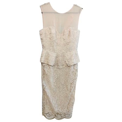Pre-owned Emilio Pucci Mid-length Dress In Beige