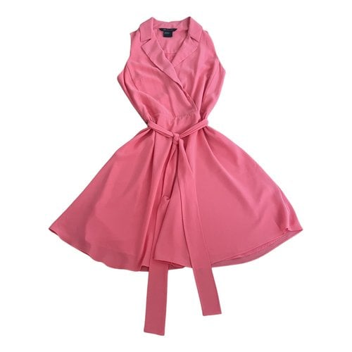 Pre-owned Armani Exchange Mini Dress In Pink