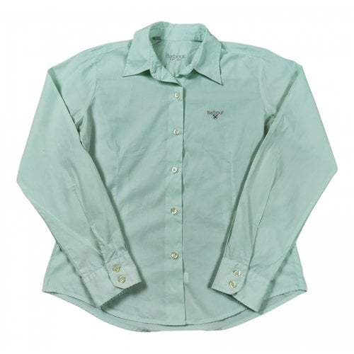 Pre-owned Barbour Shirt In Green