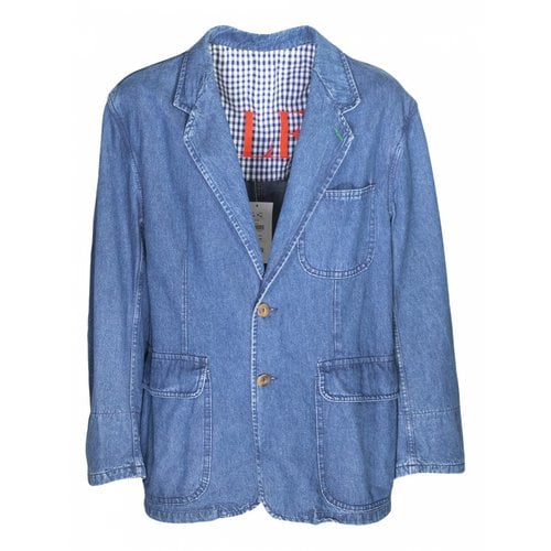 Pre-owned Valentino Vest In Blue