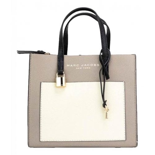 Pre-owned Marc Jacobs Leather Tote In Multicolour