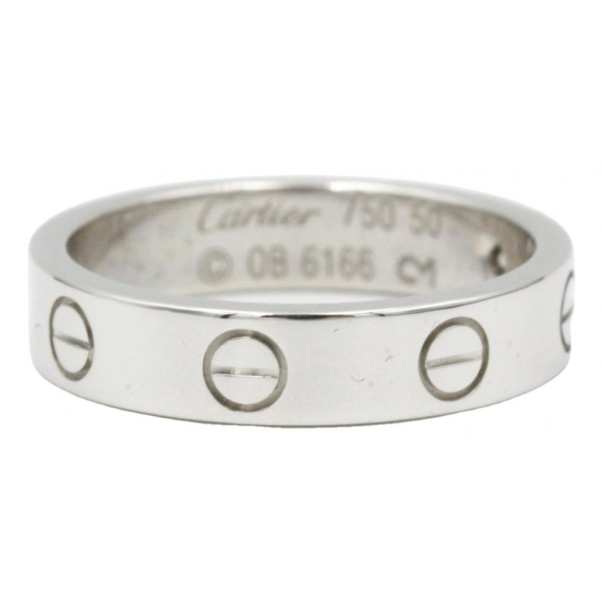 image of Cartier Love white gold ring
