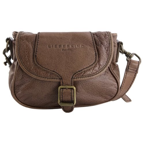 Pre-owned Liebeskind Leather Crossbody Bag In Brown