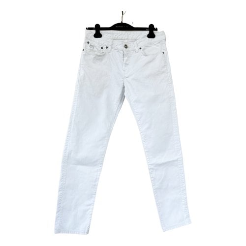 Pre-owned G-star Raw Jeans In White