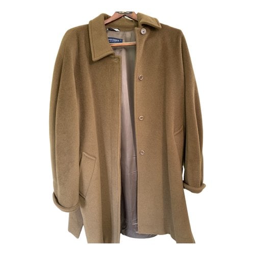 Pre-owned Marina Rinaldi Wool Coat In Brown