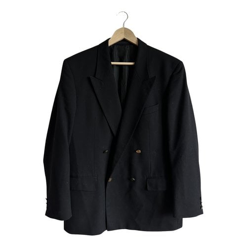 Pre-owned Saint Michael Wool Jacket In Black