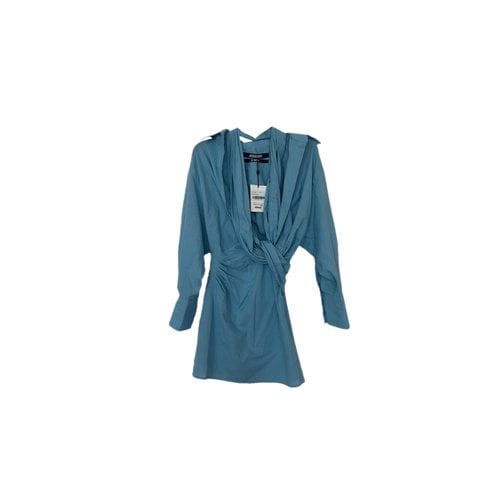 Pre-owned Jacquemus Mini Dress In Blue