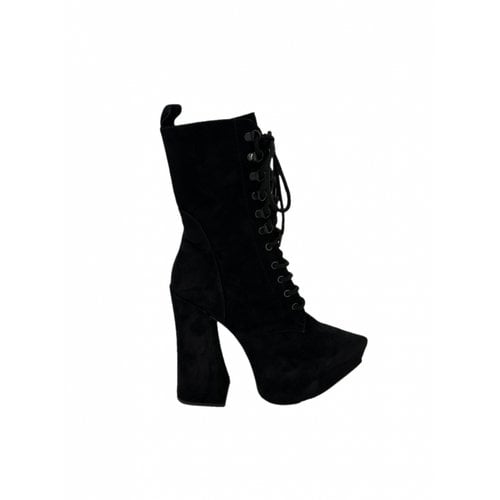Pre-owned Vivienne Westwood Ankle Boots In Black