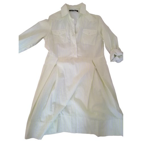 Pre-owned Department 5 Mid-length Dress In White