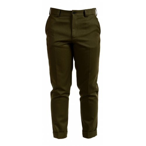 Pre-owned Hugo Boss Wool Trousers In Other