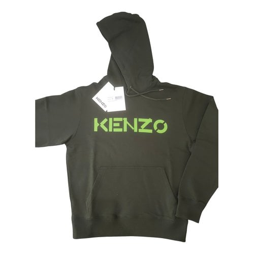 Pre-owned Kenzo Sweatshirt In Khaki