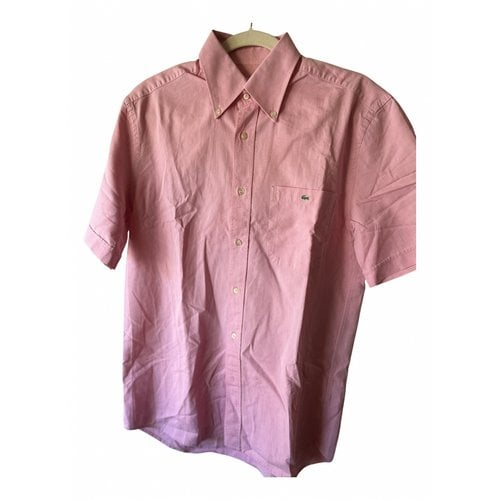 Pre-owned Lacoste Shirt In Pink