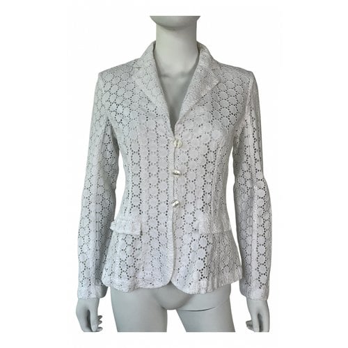 Pre-owned Anne Fontaine Blazer In White