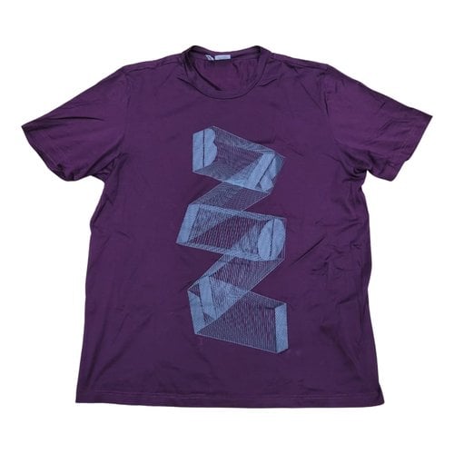 Pre-owned Brioni T-shirt In Purple