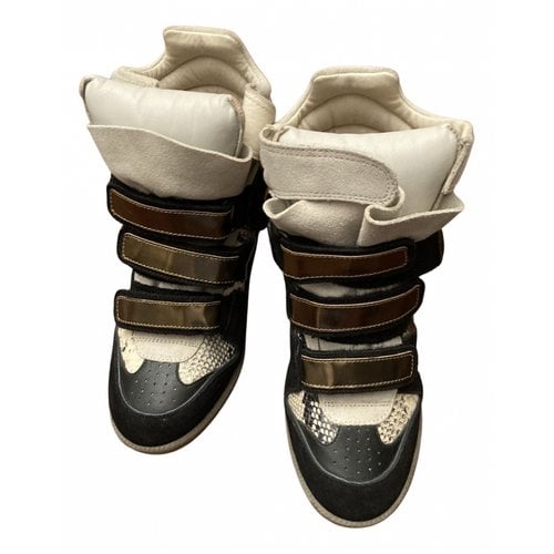 Pre-owned Isabel Marant Étoile Leather Trainers In Other