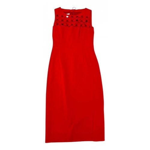 Pre-owned Akris Mid-length Dress In Red