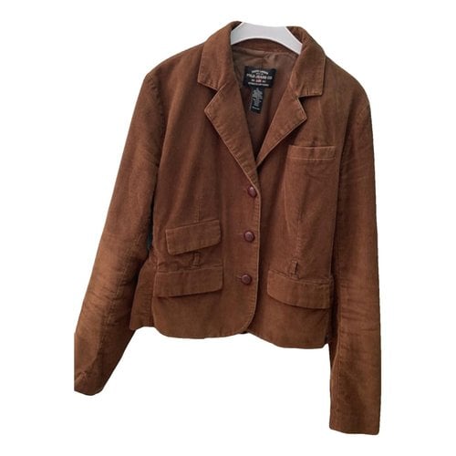 Pre-owned Polo Ralph Lauren Blazer In Brown