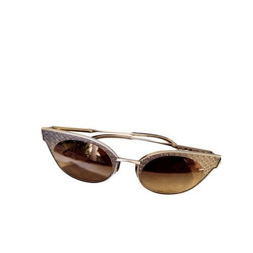 Pre-owned Bottega Veneta Sunglasses In Brown