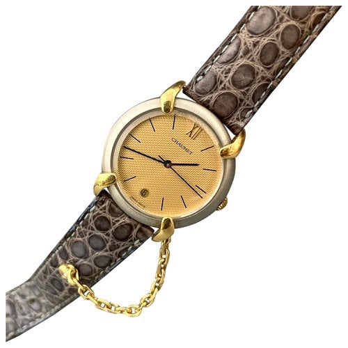 Pre-owned Chaumet Liens Watch In Gold