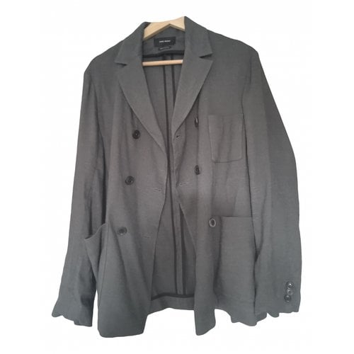 Pre-owned Isabel Marant Linen Blazer In Grey