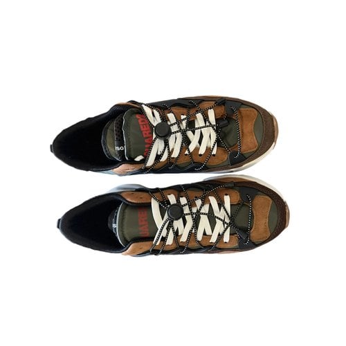 Pre-owned Dsquared2 High Trainers In Brown