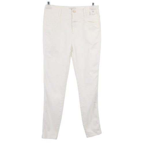 Pre-owned Closed Jeans In White