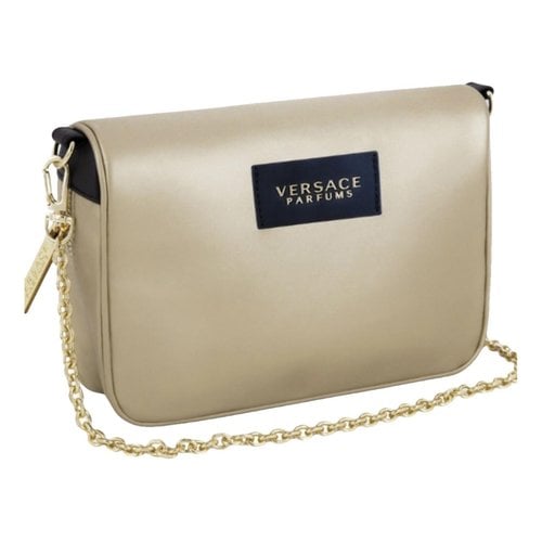 Pre-owned Versace Handbag In Gold