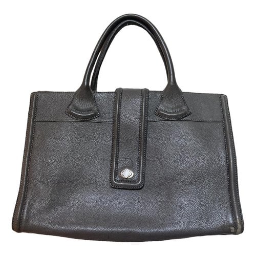 Pre-owned Stella Forest Leather Tote In Grey