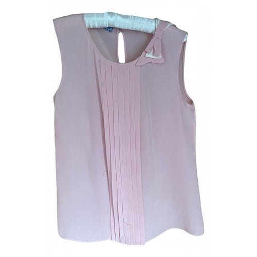 Pre-owned Prada Silk Shirt In Pink