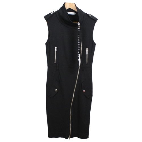 Pre-owned Moschino Love Mid-length Dress In Black