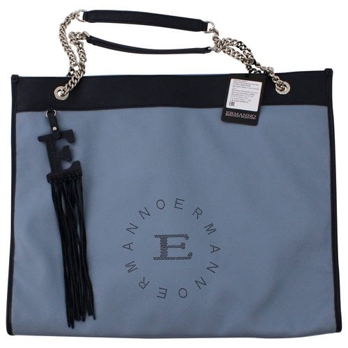 Pre-owned Ermanno Scervino Leather Handbag In Blue