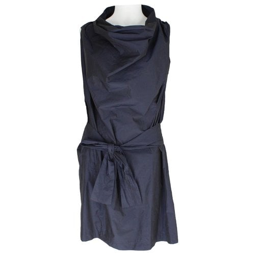 Pre-owned Vivienne Westwood Anglomania Mini Dress In Navy
