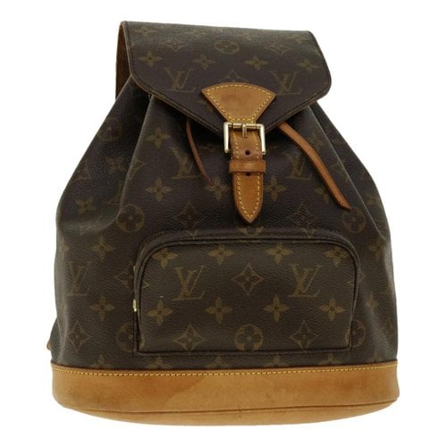 Pre-owned Louis Vuitton Montsouris Backpack In Other