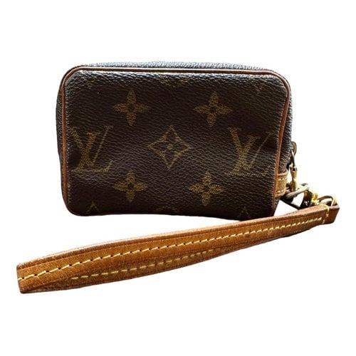 Pre-owned Louis Vuitton Wapity Cloth Clutch Bag In Multicolour