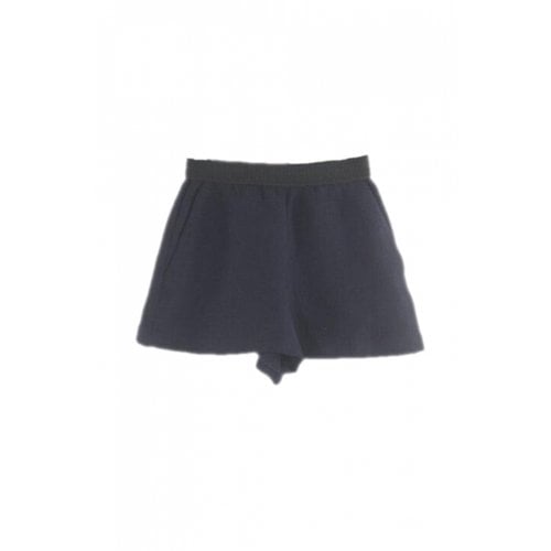Pre-owned Maje Shorts In Navy