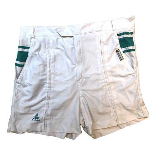Pre-owned Le Coq Sportif Short In White