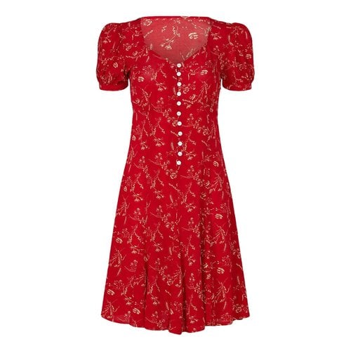 Pre-owned Polo Ralph Lauren Mini Dress In Red