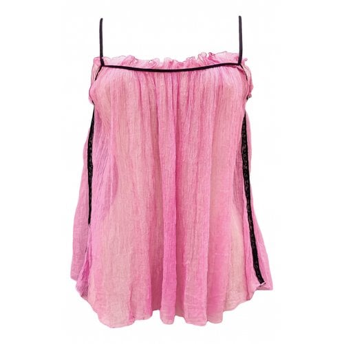 Pre-owned Sonia Rykiel Camisole In Pink