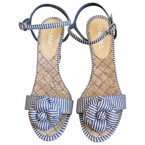 Pre-owned Chanel Cloth Sandals In Other