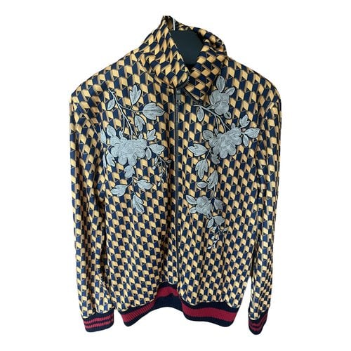 Pre-owned Gucci Jacket In Yellow