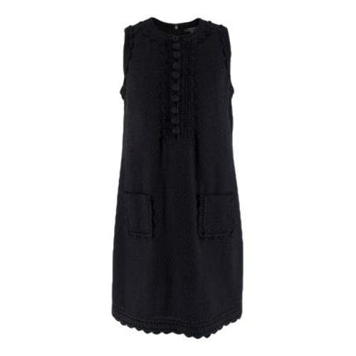 Pre-owned Andrew Gn Dress In Black