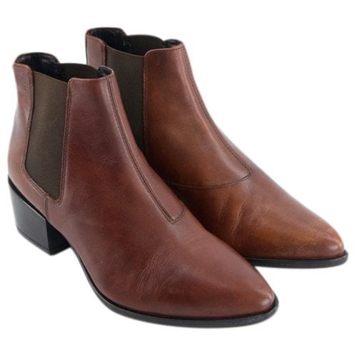 Pre-owned Vagabond Leather Boots In Brown