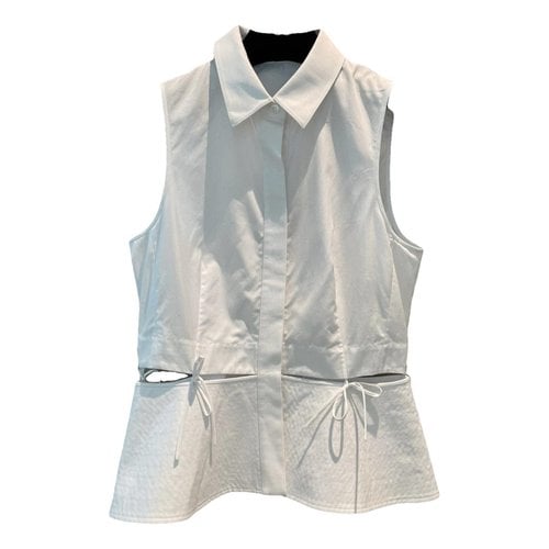 Pre-owned Alexander Wang Vest In White
