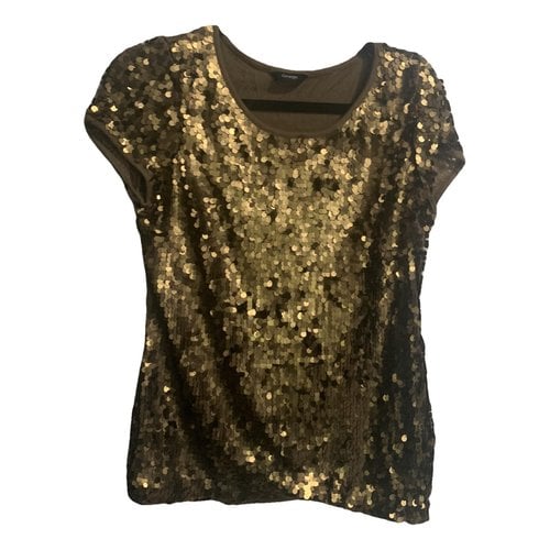 Pre-owned Georges Blouse In Gold